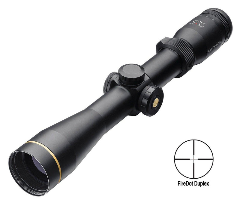 BLEMISHED Leupold VX-R Rifle Scope - 4-12x40mm CDS Illum. FireDot Duplex 21.5-10' 4.9-3.7