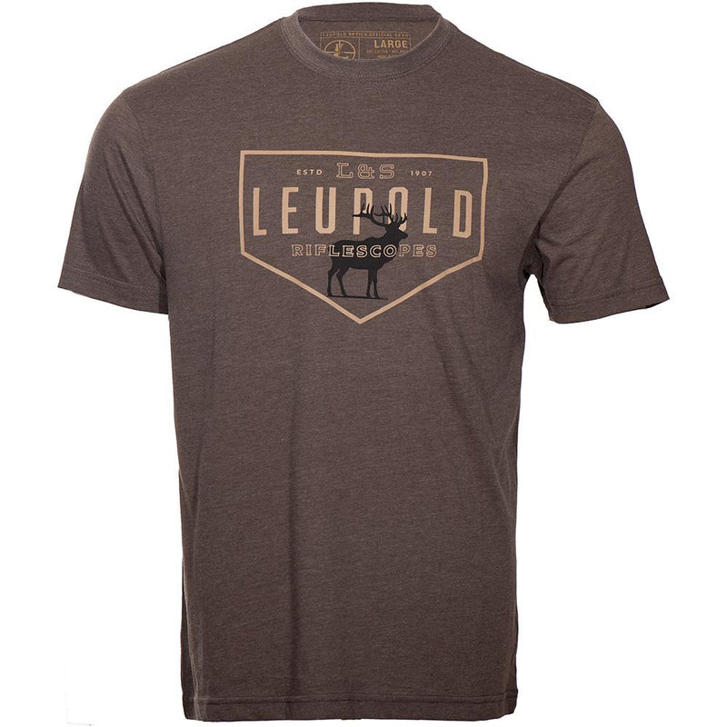 Leupold Bull Elk Short Sleeve Shirt Espresso 2XL