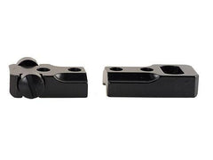 Leupold 2-Piece Standard Steel Base - Windage Adj Screws - Remington 541 Browning T-Bolt Knight Gloss Black