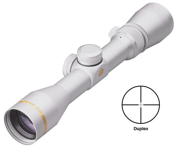 BLEMISHED Leupold VX-3 Handgun Scope - 2.5-8x32mm Duplex Reticle Silver