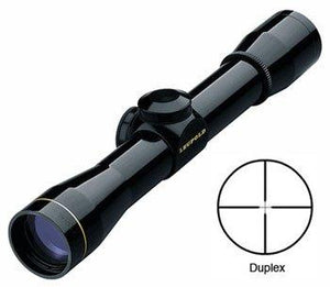 BLEMISHED Leupold FX-II Handgun Scope - 4x28mm Duplex Reticle Gloss Black