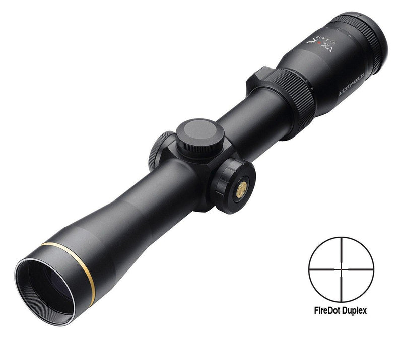 BLEMISHED Leupold VX-R Rifle Scope - 2-7x33mm Illum. FireDot Duplex 43.7-17.8' 4.2-3.7
