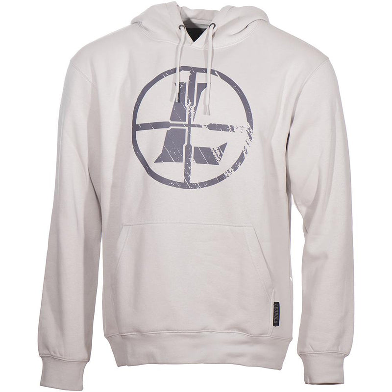 Leupold Distressed Reticle Hoodie Bone M