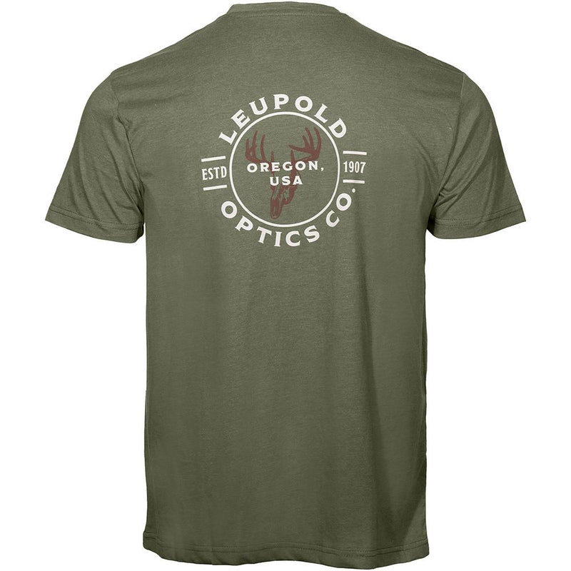 Leupold Buck Country Short Sleeve Shirt Light Olive M
