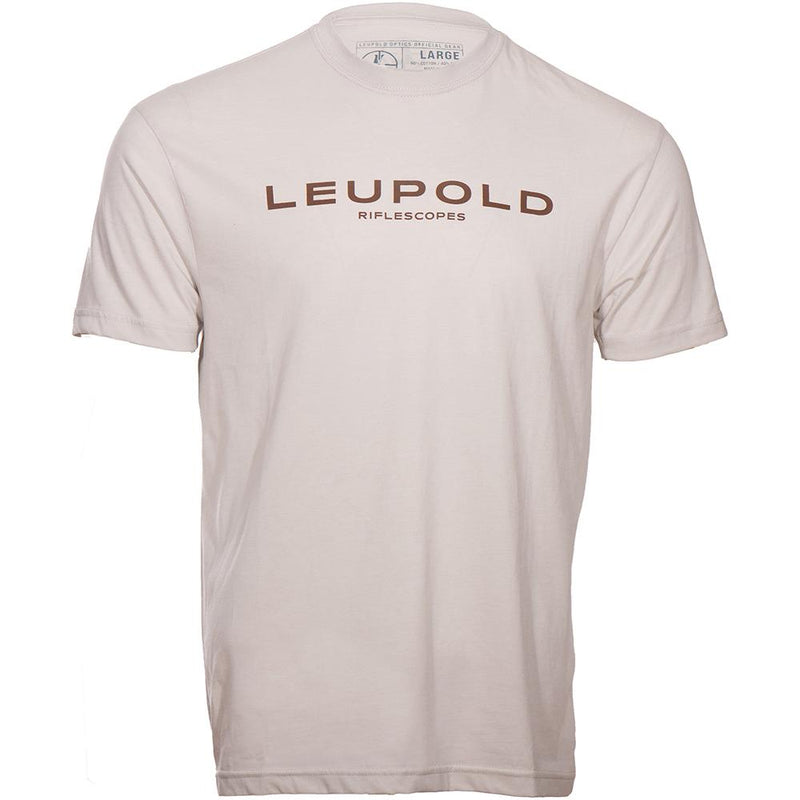 Leupold Riflescopes Short Sleeve Shirt Sand L
