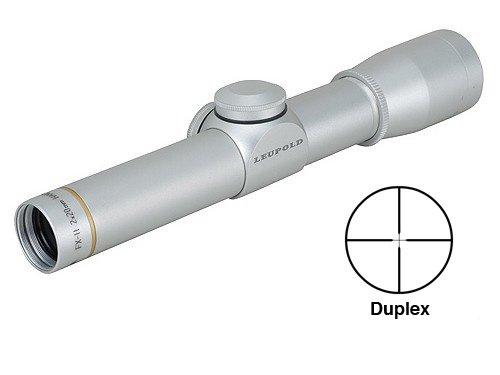 BLEMISHED Leupold FX-II Handgun Scope - 2x20mm Duplex Reticle Silver