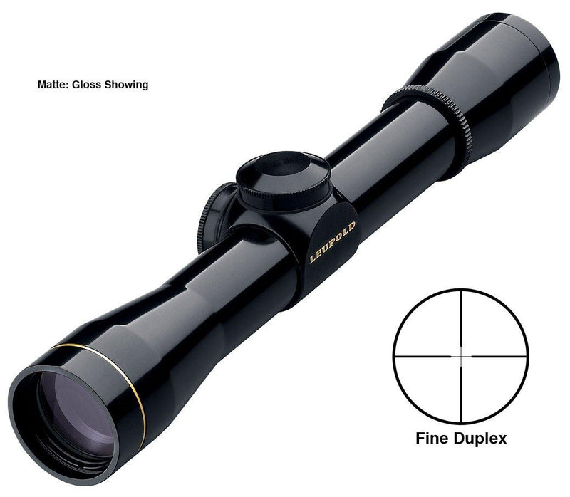 BLEMISHED Leupold FX-I Rimfire Scope - 4x28 Fine Duplex Reticle 1
