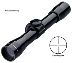 BLEMISHED Leupold FX-I Rimfire Scope - 4x28 Fine Duplex Reticle 1