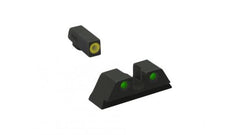 Meprolight ML41231 Hyper-Bright Yellow Ring Front/Green Rear Sights for Kimber DASA Revolvers
