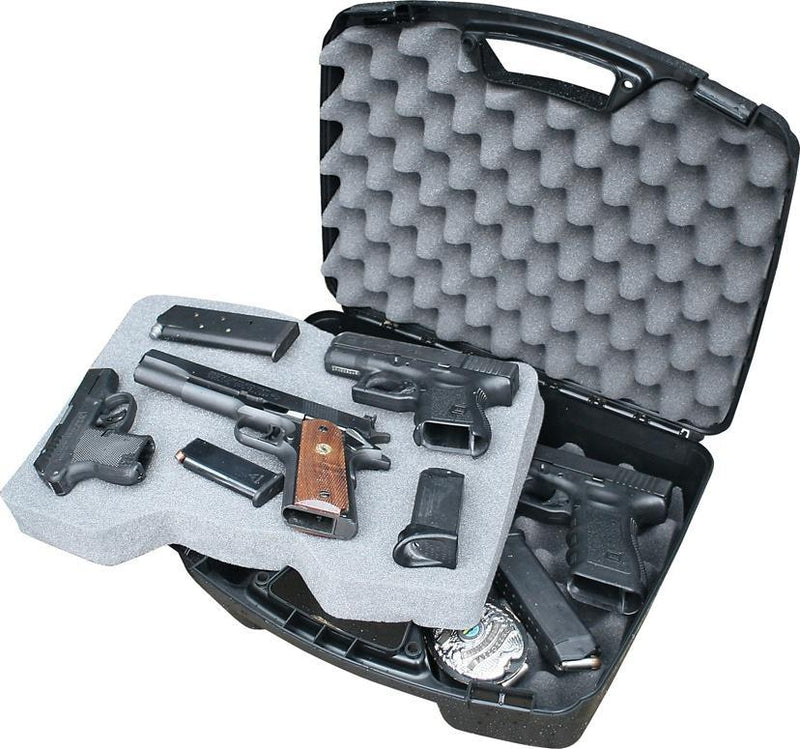 MTM Snap-Latch Four 4 Pistol Case for Up to 8