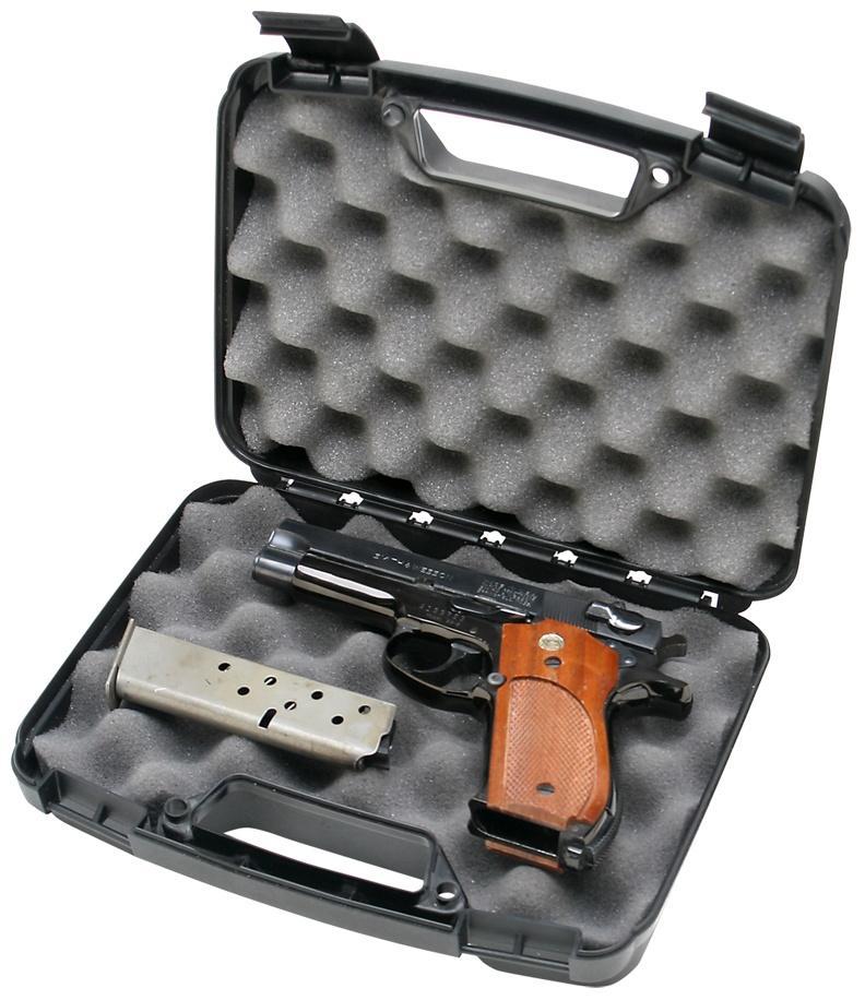 MTM Snap-Latch Single Pistol Case for Up to 6