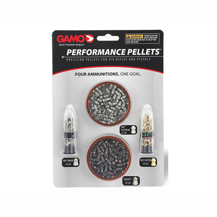 GAMO PELLET 22CAL COMBO PERFORMANCE