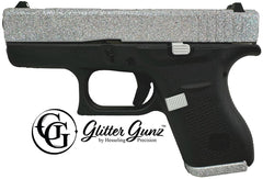 GLOCK 42 380ACP 3.25 GLITTER GUN DIAMOND