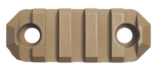 GROVTEC RAIL 2.2 5 SLOT MLOK COYOTE TAN