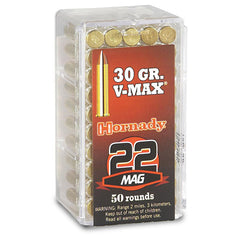 HORN VARMINT EXPRESS 22MAG 30GR V-MAX 50/40