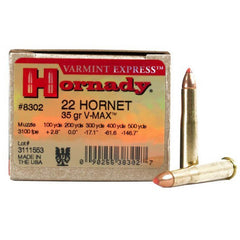 HORN VARMINT EXPRESS 22HORN 35GR VMAX 25/10