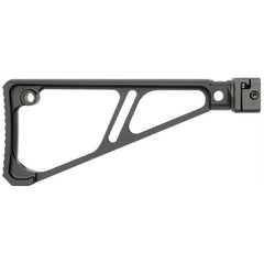 Midwest Industries Picatinny Side Folding Fixed Extruded Stock Black