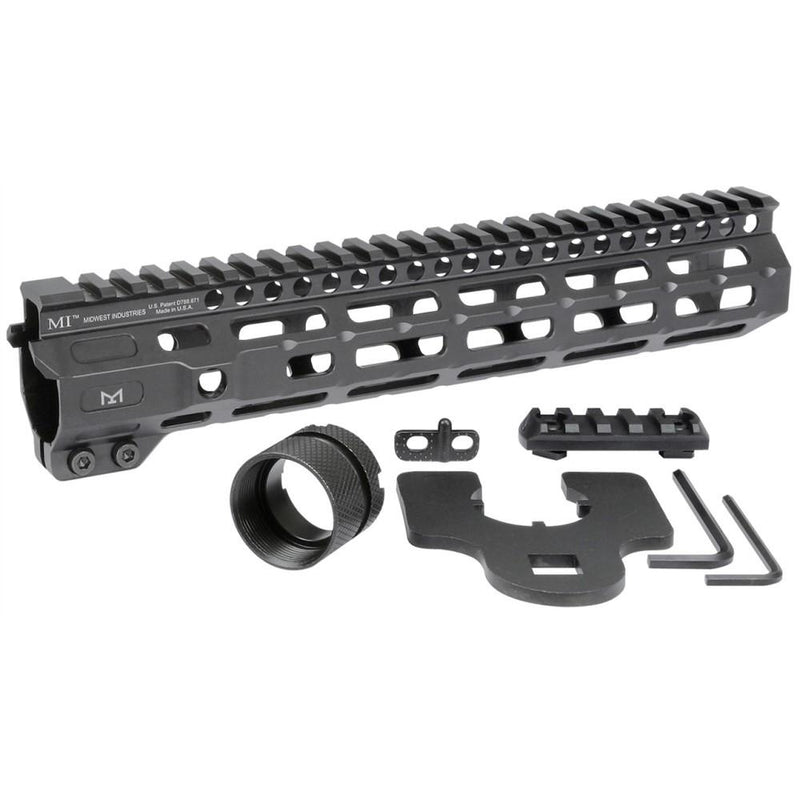 Midwest Industries Combat Rail One Piece MLOK Handguard 10.5