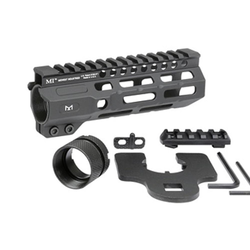 Midwest Industries Combat Rail One Piece Free Float MLOK Handguard 6