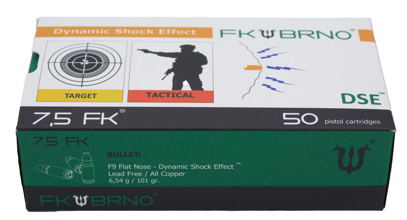 IFG FK BRNO 7.5 FK F9 101GR FLAT NOSE 50RD