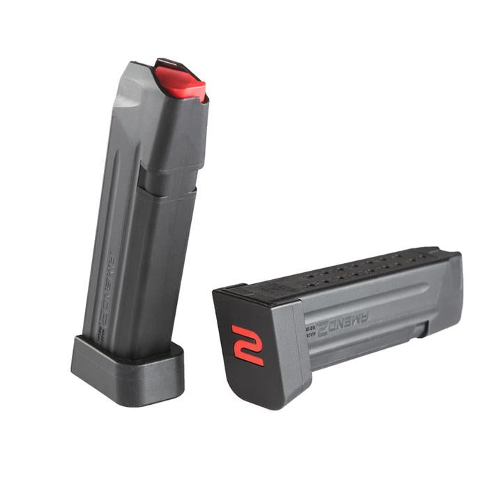 Amend2 A2-17 Polymer Magazine for Glock 17 9x19mm - 18/rd Black