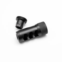 Area 419 Hellfire Self Timing Muzzle Brake 223/6mm Black Nitride 5/8-24