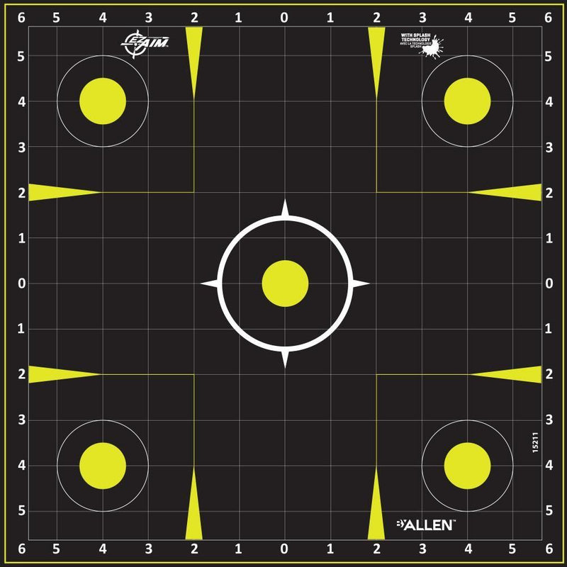 Allen EZ Aim Non-Adhesive Splash Target 12.5