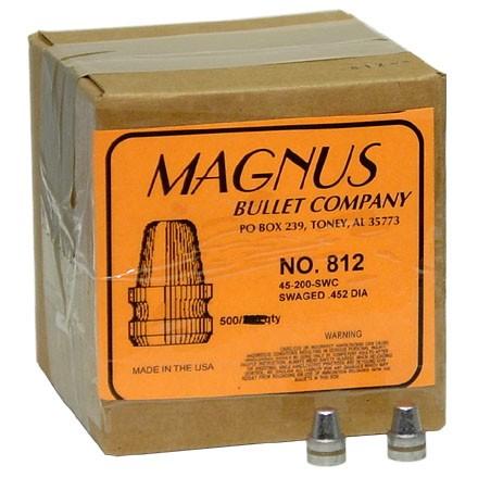 Allstar/Magnus Swaged Lead Bullets .45 cal .452