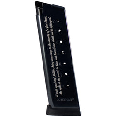MECGAR 1911 45ACP 8RD 2ND AMMENDMENT ENGRAVED