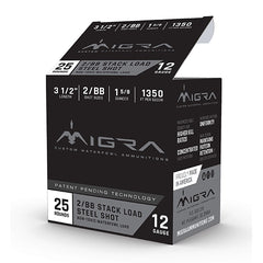 MIGRA STAXD STEEL 12GA 3.5 1-5/8OZ #2-BB 25/10