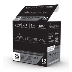 MIGRA STAXD STEEL 12GA 3.5 1-5/8OZ #2-4 25/10