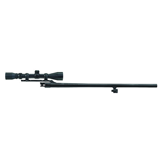 MOSS SCOPED BBL 500 12GA 24 CANTILEVER BLUED 3-9