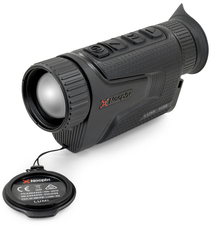 NOCPIX Lumi H35 Thermal Monocular — 640x512, 35mm, 2.5x, Black