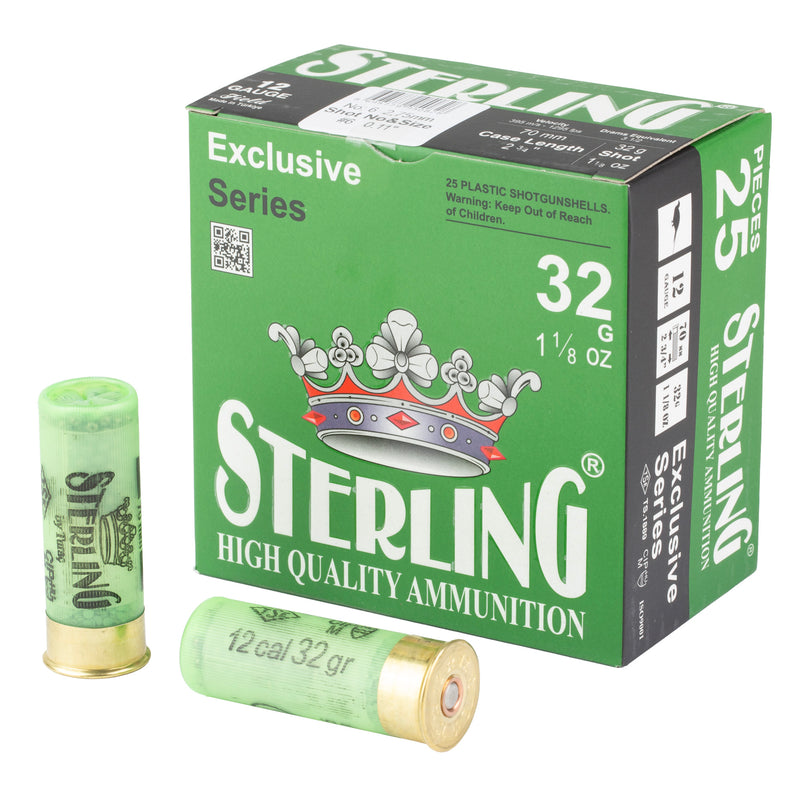 STERLING EXCLSV 12GA 2.75