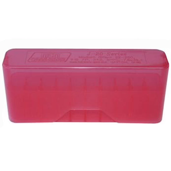 MTM RIFLE SLIP TOP 20RD 7MM REM-338 WIN MAG RED