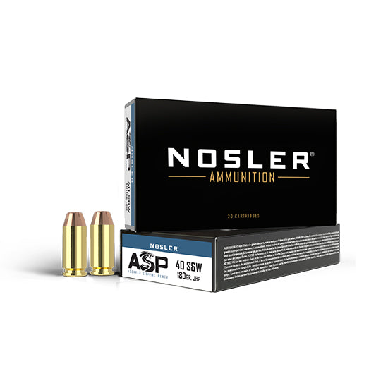 NOS AMMO 10MM 180GR JHP ASP 50/10