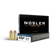 NOS AMMO 45ACP 185GR JHP ASP 50/10