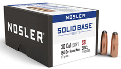 NOS SOLID BASE 30CAL 150GR RN C460  50/3