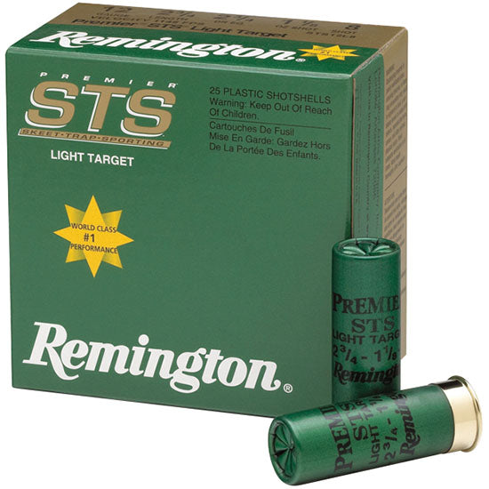 PREMIER STS LIGHT TARGET 12GA 2.75 1 1/8OZ #7.5