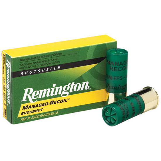 MANAGED-RECOIL BUCKSHOT 12GA 2.75 8P #00 5/20