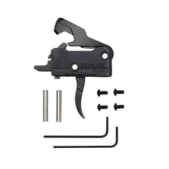 RISE RAVE PCC TRIGGER W/ ANTI-WALK PINS CURVED
