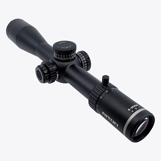 Riton X5 Conquer 5-25x50 FFP Riflescope, Illuminated MOA