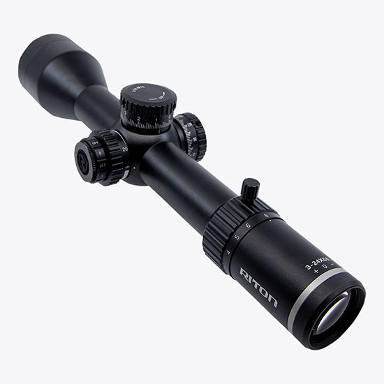 Riton X7 Conquer 3-24x56 FFP Riflescope, Illuminated MRAD