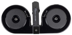 RWB DRUM AR-15 5.56 BLK WITH BLACK COVER 100RD