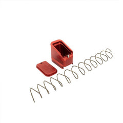SHIELD ARMS CZ P10C/P07 +5/4 MAG EXTENSION RED