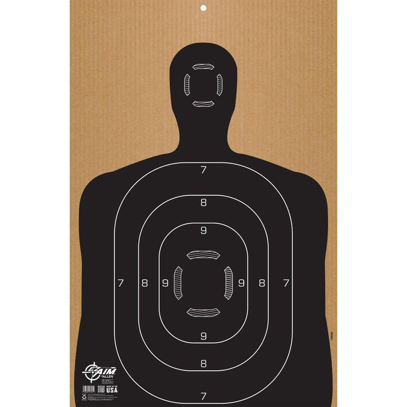 Allen EZ Aim Silhouette Corrugated Shooting Target B27 23