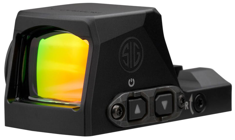 SIG Sauer ROMEO-X Pro Open 1x Reflex Sight, 3 MOA Green, Black