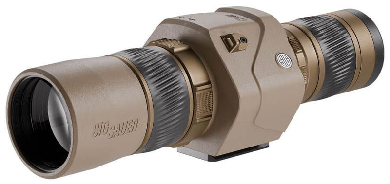SIG Sauer OSCAR6 HDX Pro 16-32x60 Spotting Scope — OIS, FDE