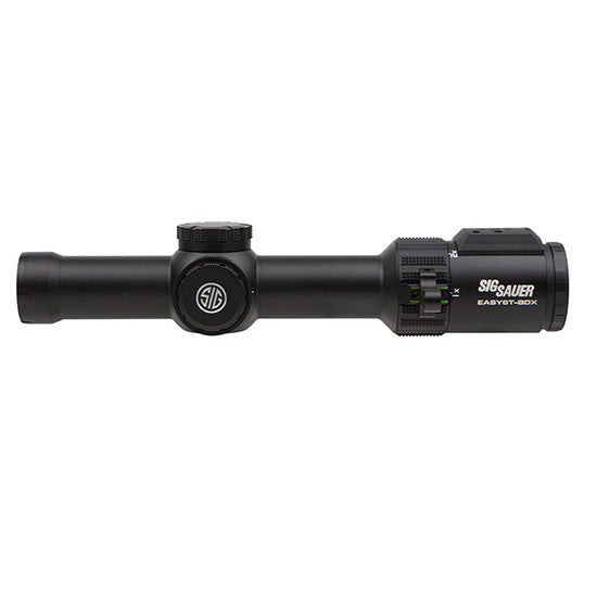 SIG Sauer EASY6-BDX 1-6x24 30mm SFP BDX-R2 LPVO Riflescope, Black