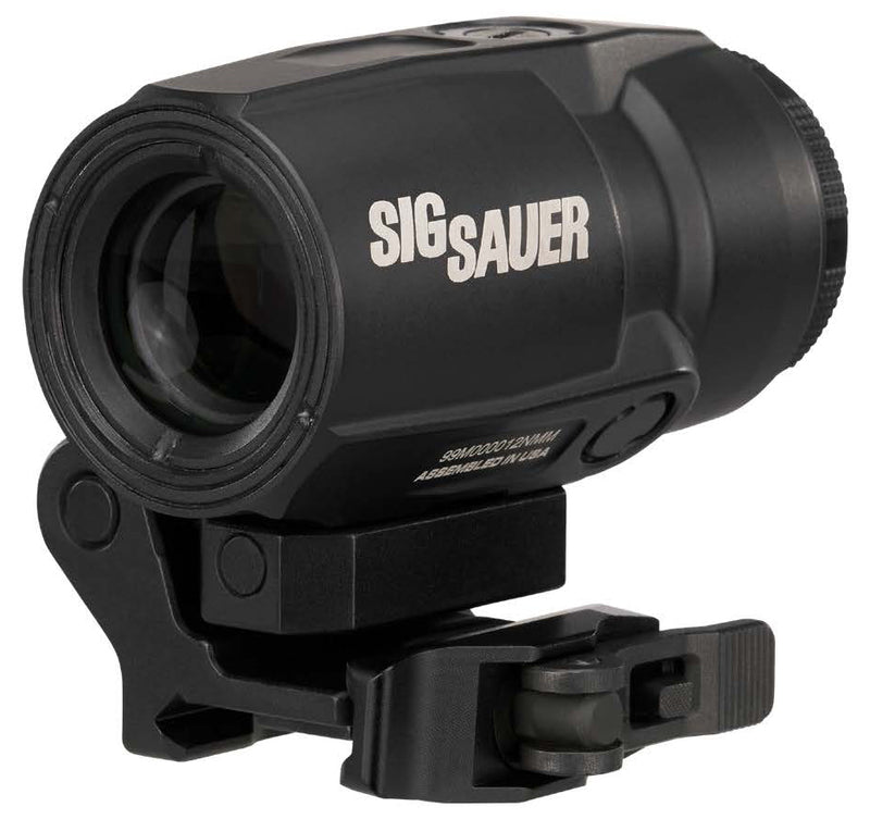 SIG Sauer JULIET3T-Micro 3x22 Magnifier, Powercam90 QR Mount